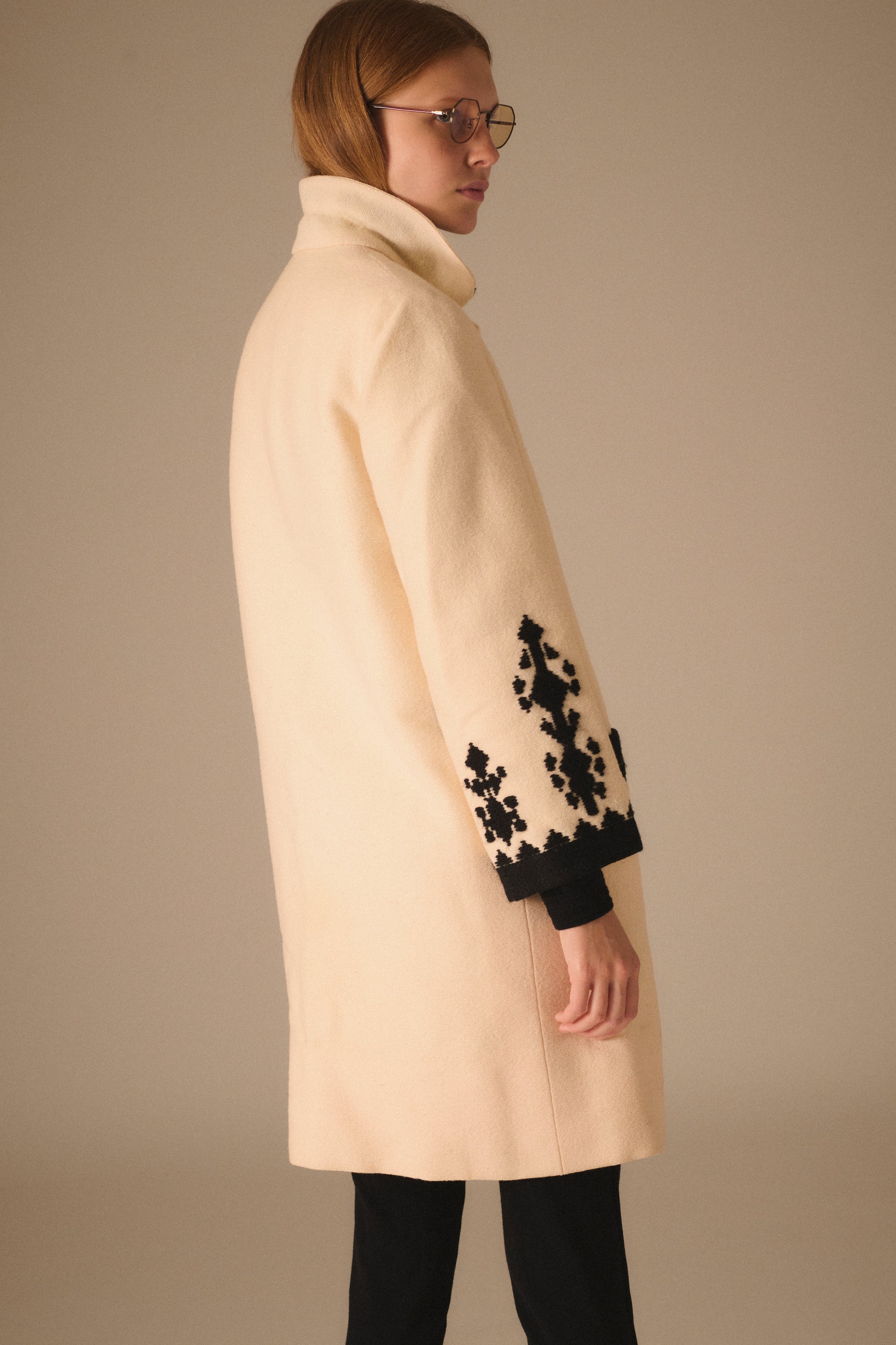 Vintage Ivory Wool Coat - Desert Vintage