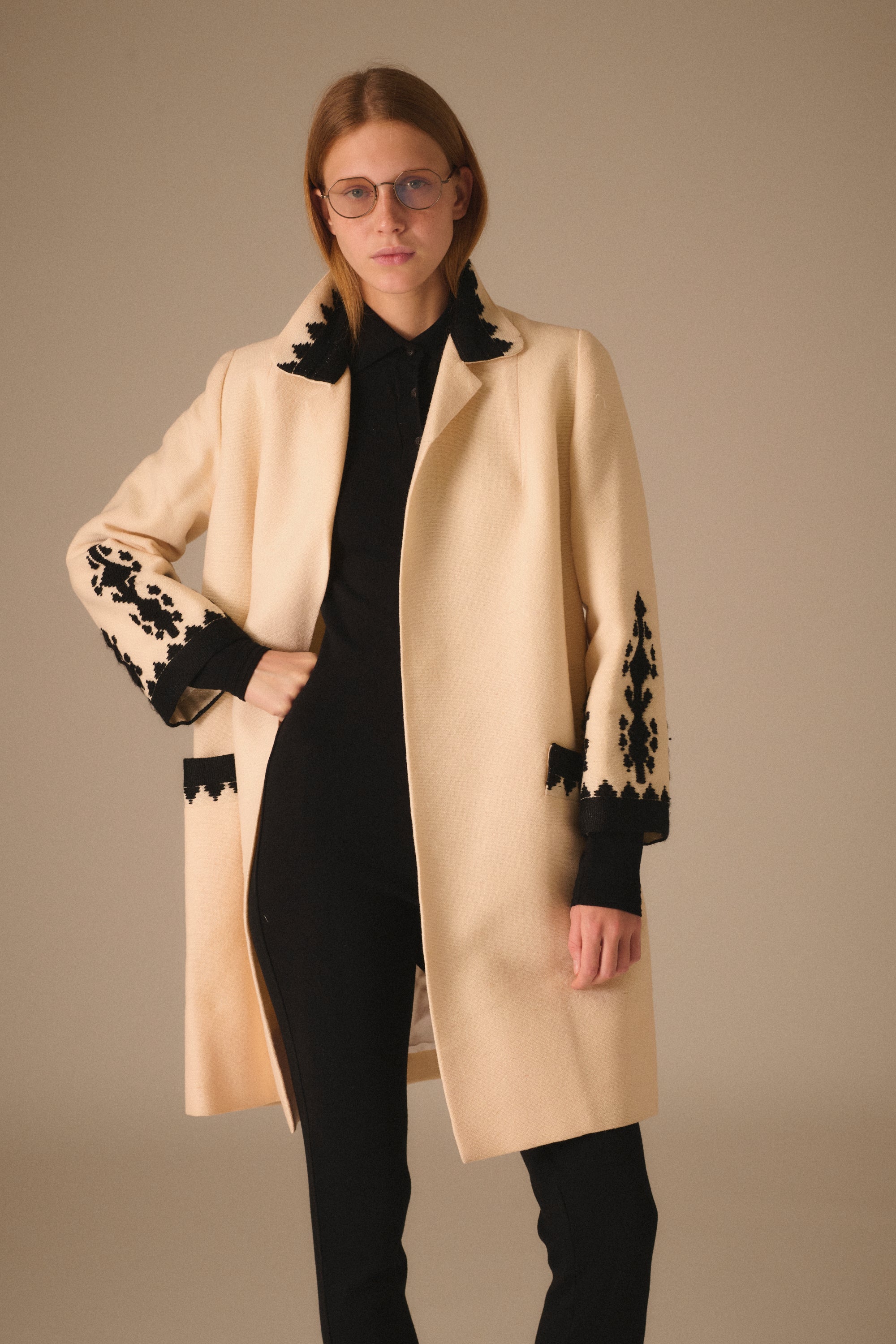 Vintage Ivory Wool Coat - Desert Vintage