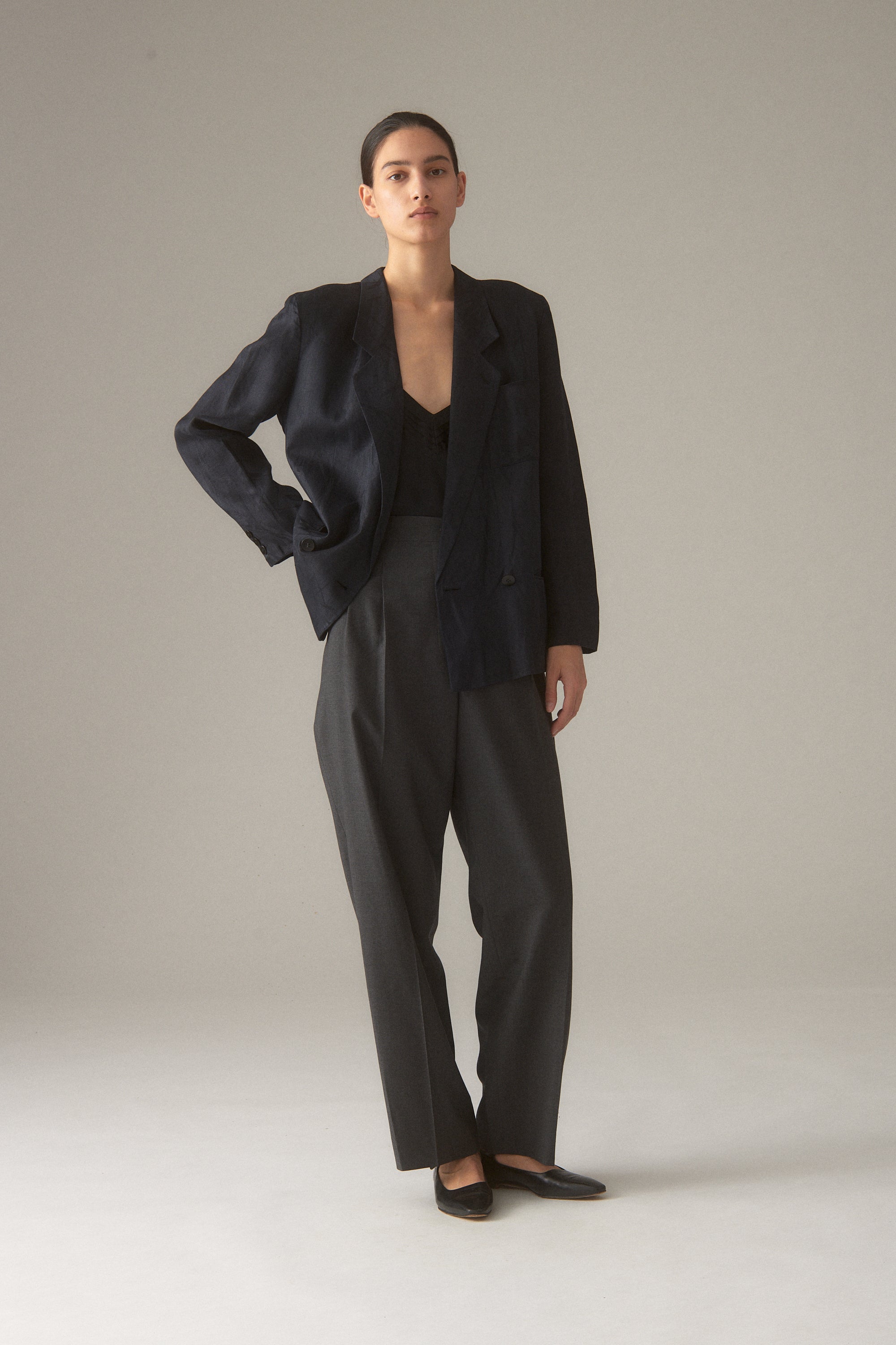 Giorgio Armani Silk Intarsia Blazer - Desert Vintage