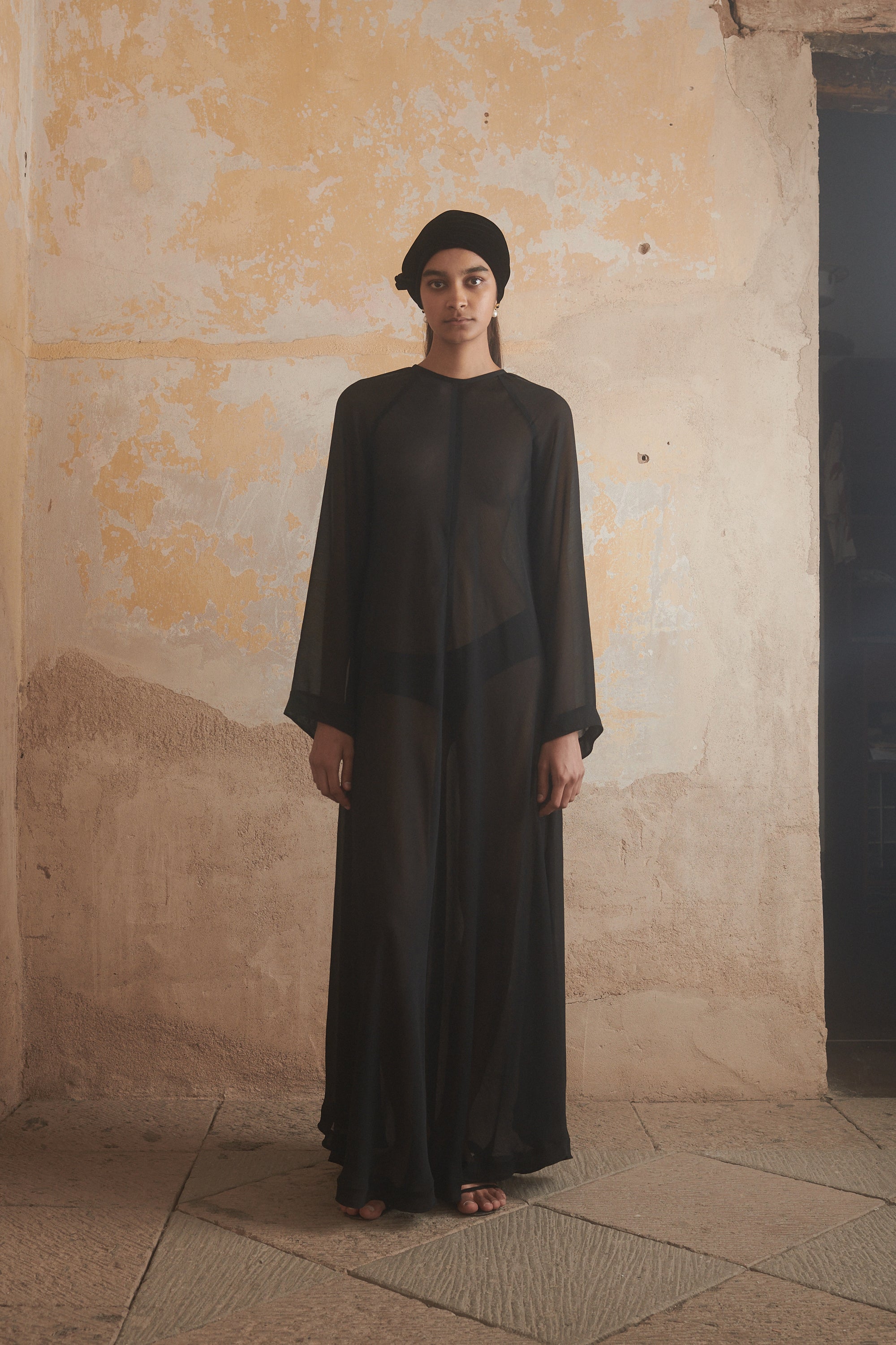 Ténéré - Idris Dress in Black - Desert Vintage