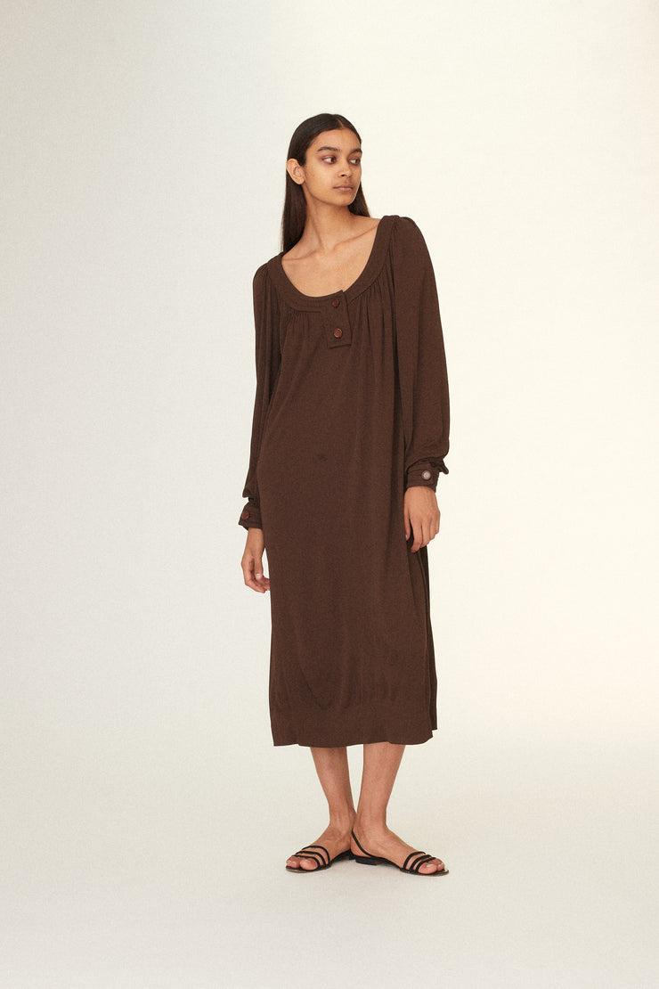 Galanos Silk Jersey Dress - Desert Vintage