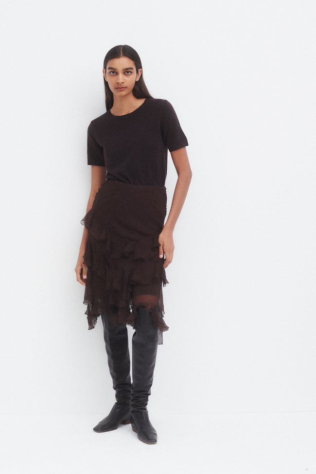 Dior Boutique Ruffle Skirt - Desert Vintage