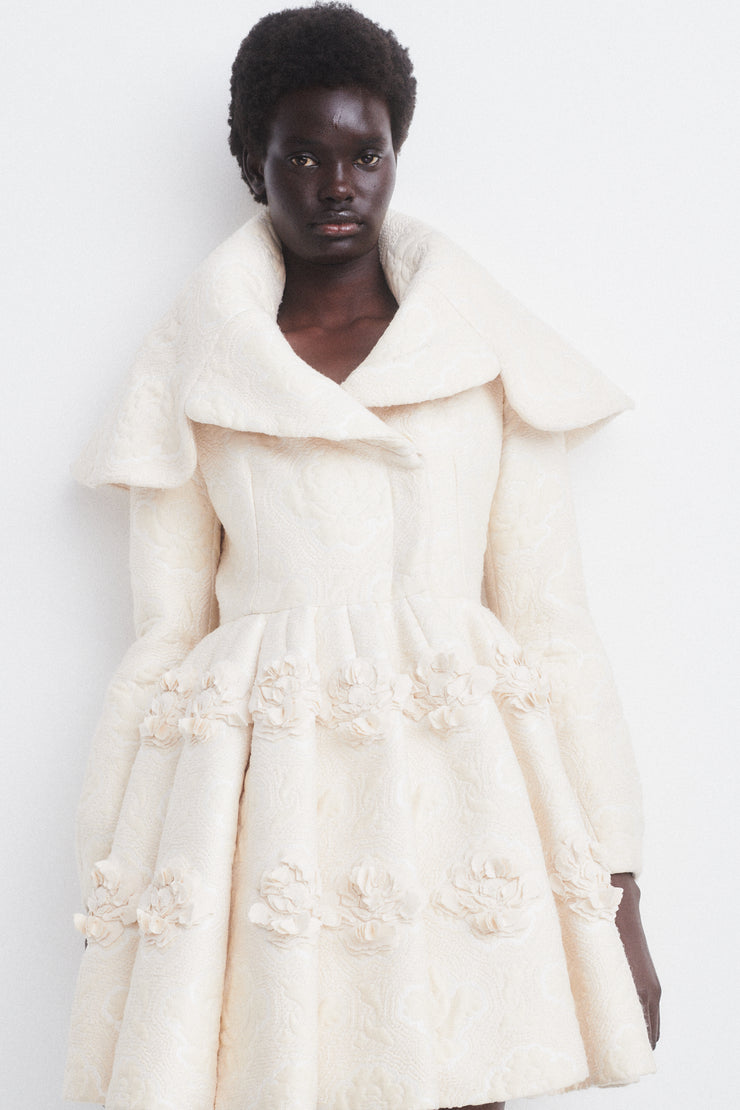 AW 2012 McQueen Evening Coat - Desert Vintage