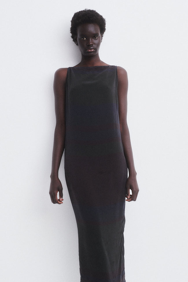 Galanos Silk Dress - Desert Vintage