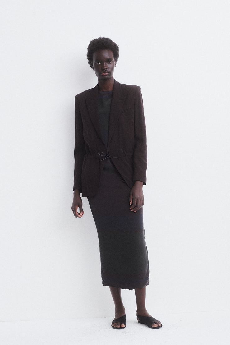 Jean Paul Gaultier Leather Closure Blazer - Desert Vintage