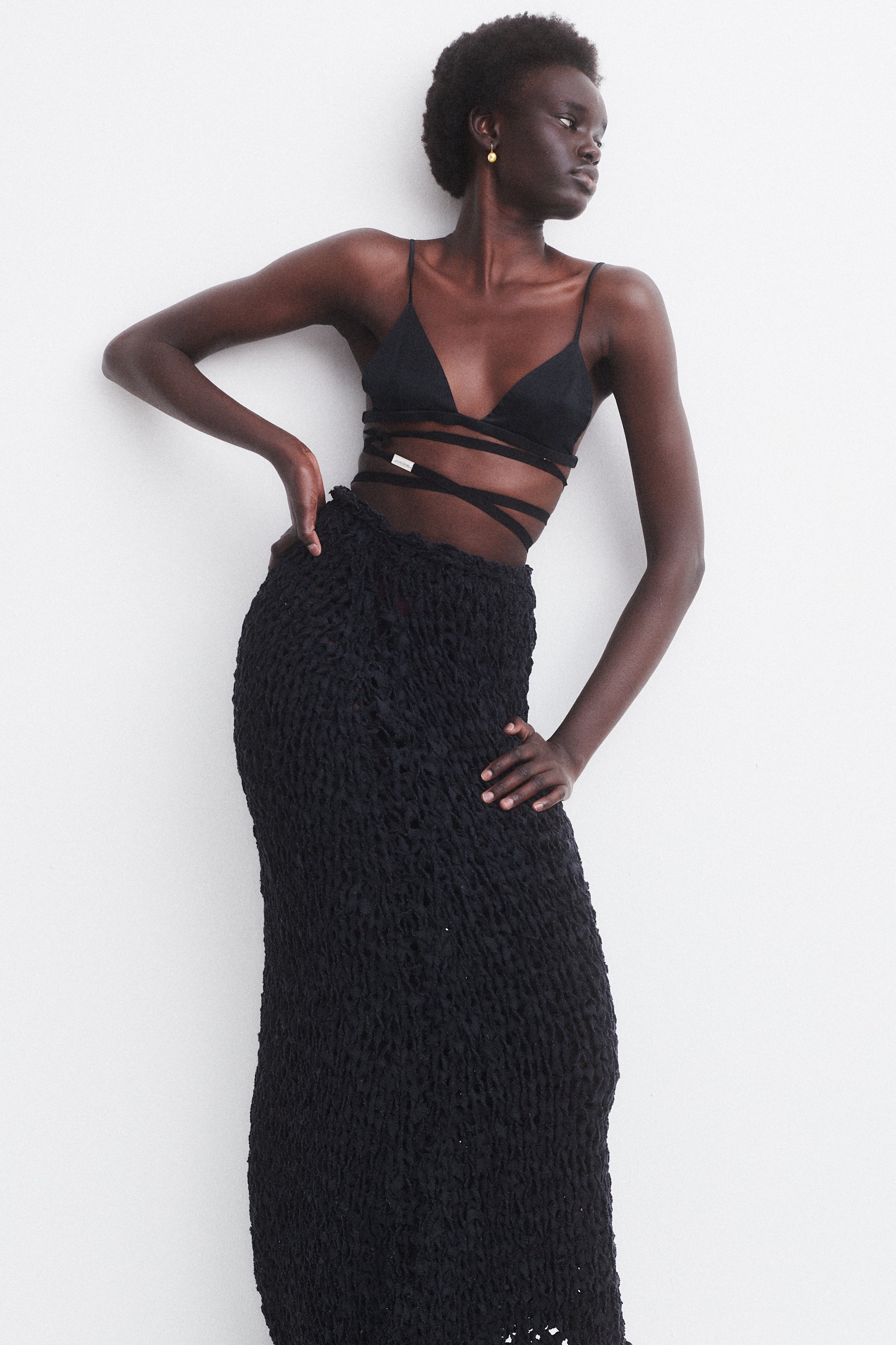 Ann Demeulemeester Knit Skirt - Desert Vintage