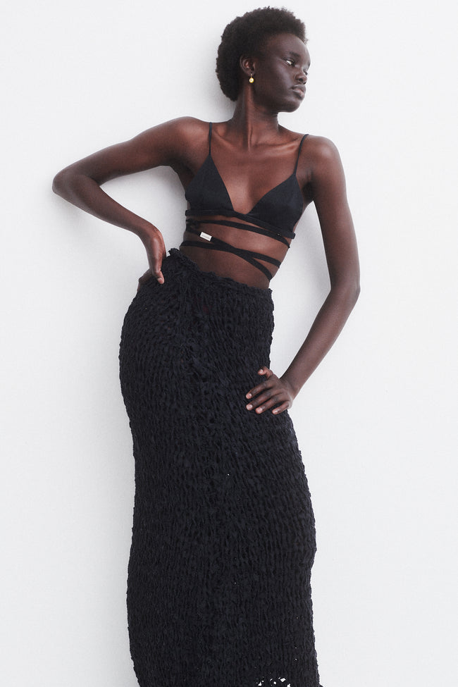 Ann Demeulemeester Knit Skirt - Desert Vintage