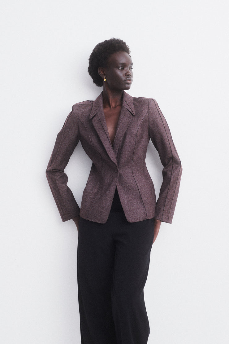 Mugler Couture Blazer - Desert Vintage