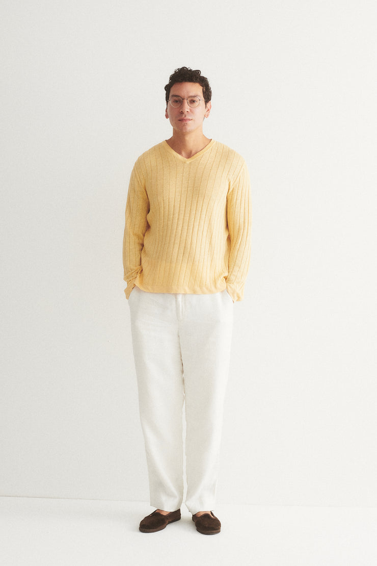 Hermès Linen Knit - Desert Vintage