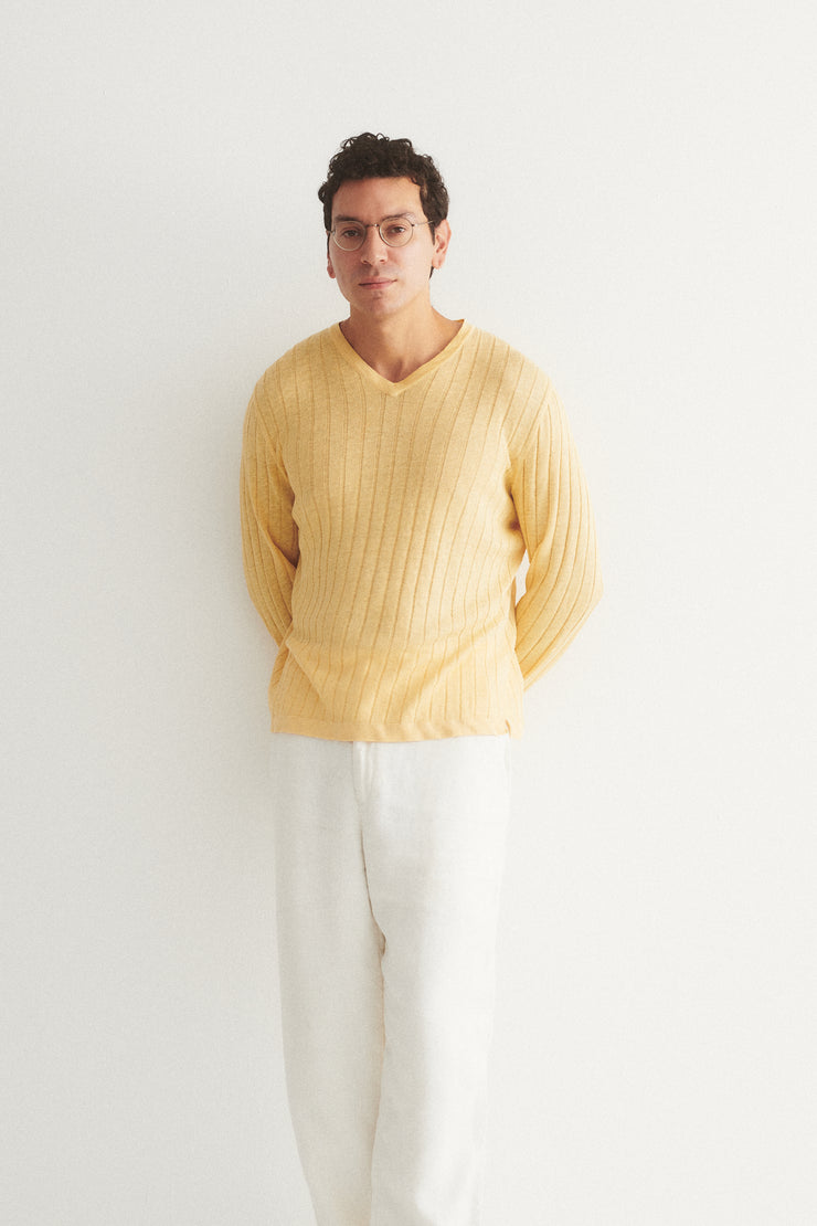 Hermès Linen Knit - Desert Vintage