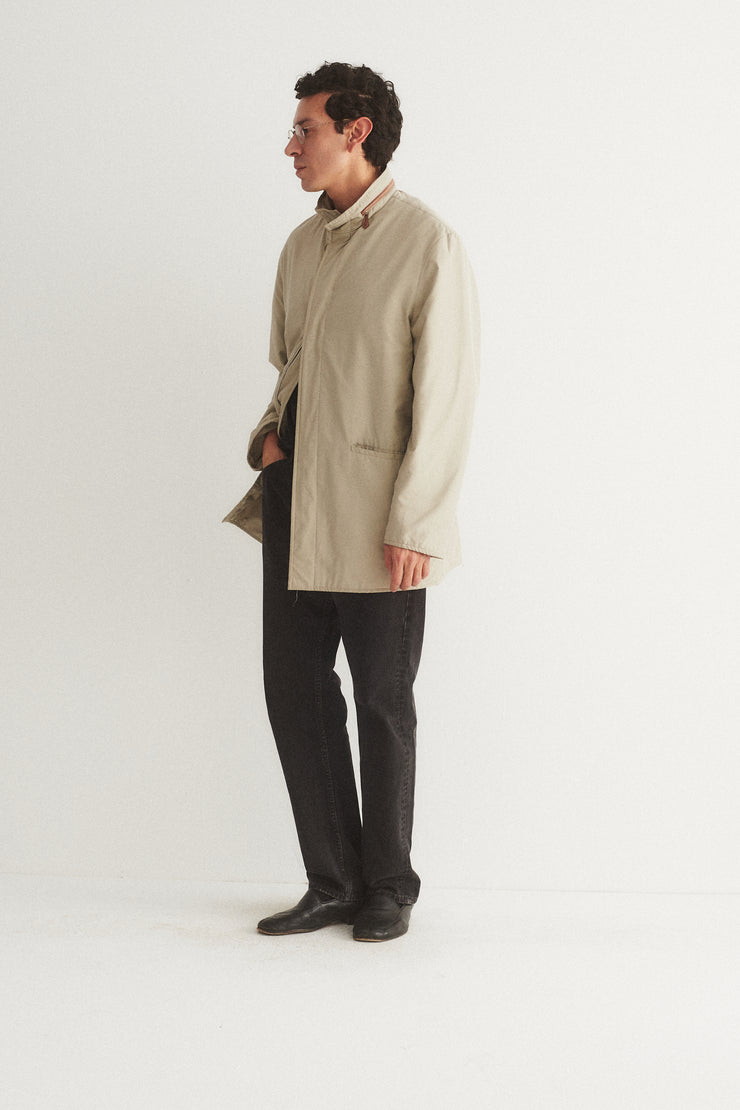 Hermès Zip Front Down Coat - Desert Vintage