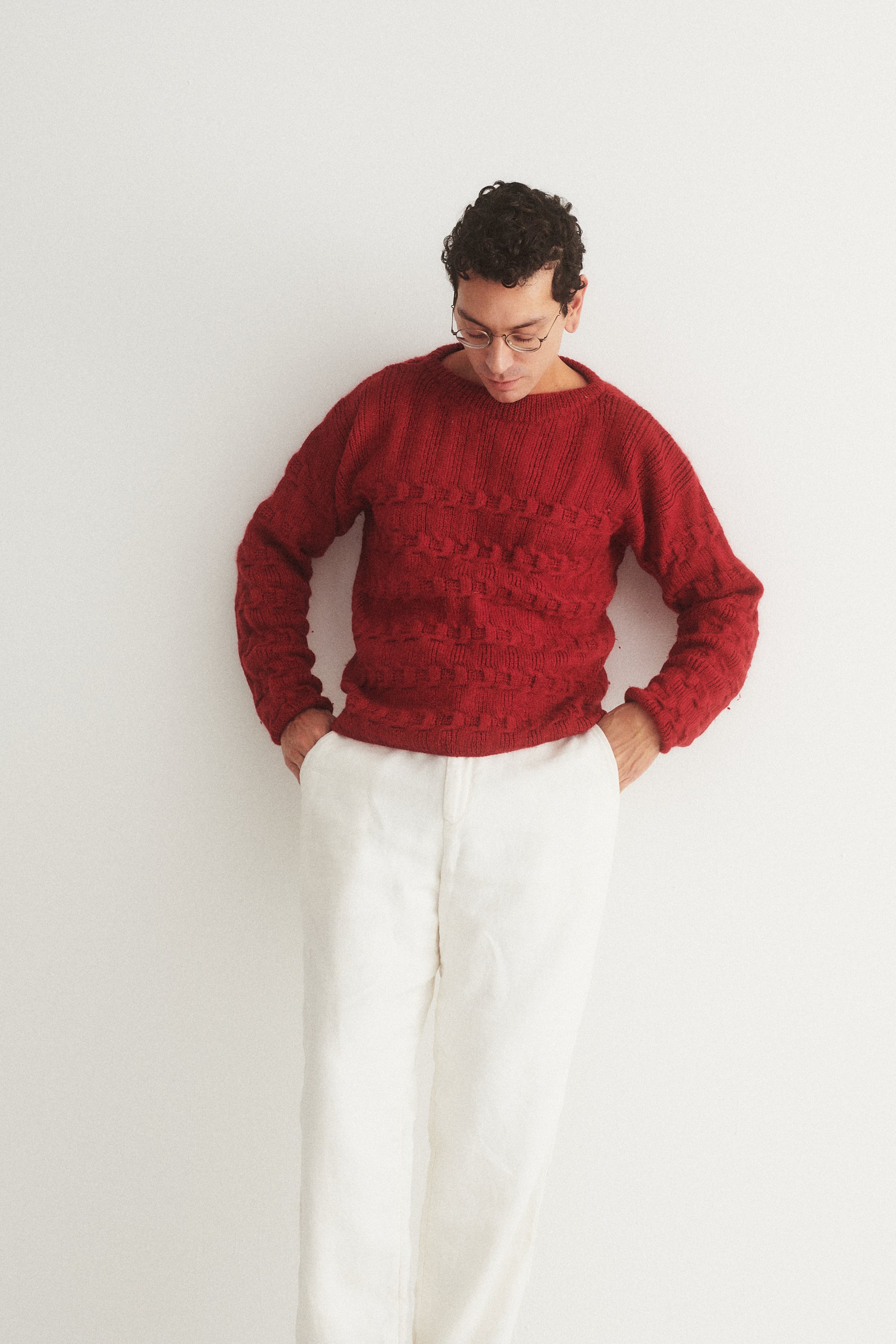 Giorgio Armani Cableknit Sweater - Desert Vintage