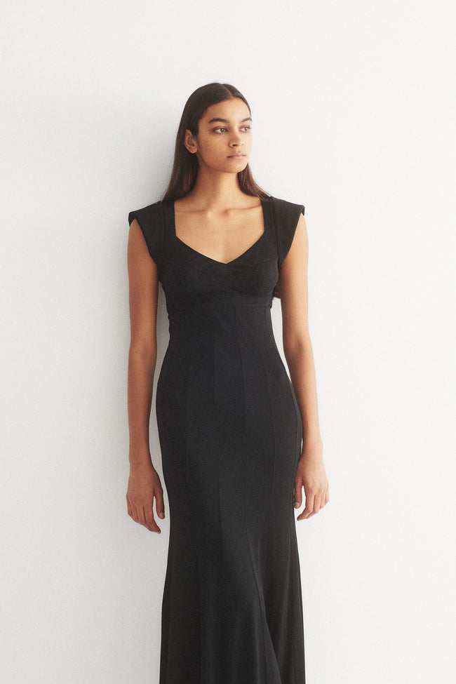 Karl Lagerfeld Black Evening dress - Desert Vintage