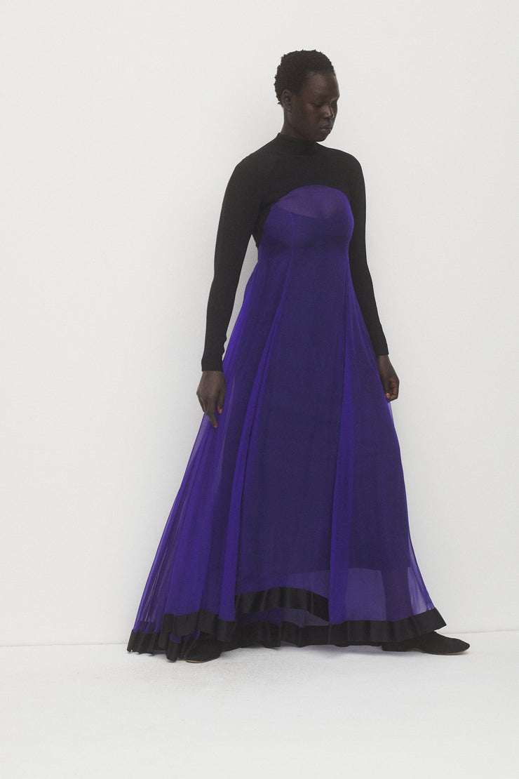 Geoffrey Beene Ultra Violet Gown - Desert Vintage