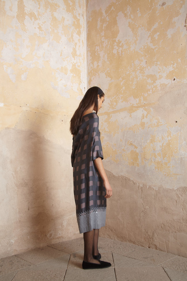 Dries Van Noten Sequined Detail Silk Dress - Desert Vintage
