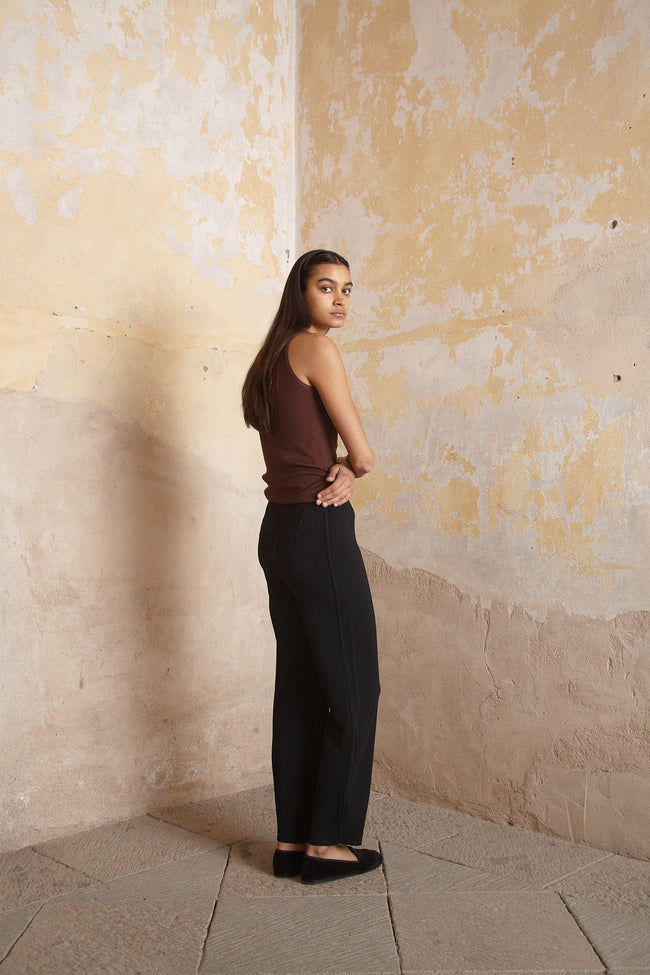 Alaïa Knit Jersey Trousers - Desert Vintage