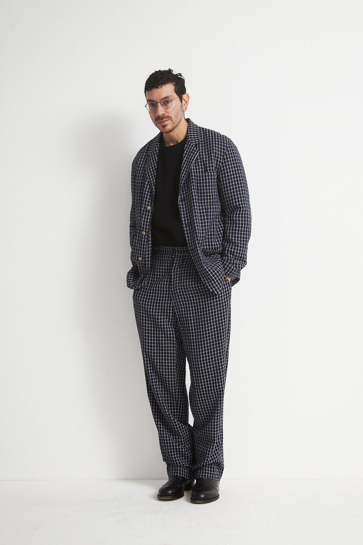 Armani Tattersall Plaid Suit - Desert Vintage