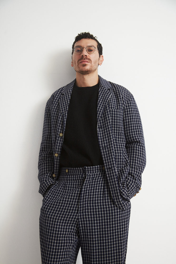 Armani Tattersall Plaid Suit - Desert Vintage