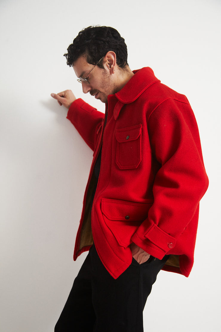 1950s Woolrich Red Coat - Desert Vintage