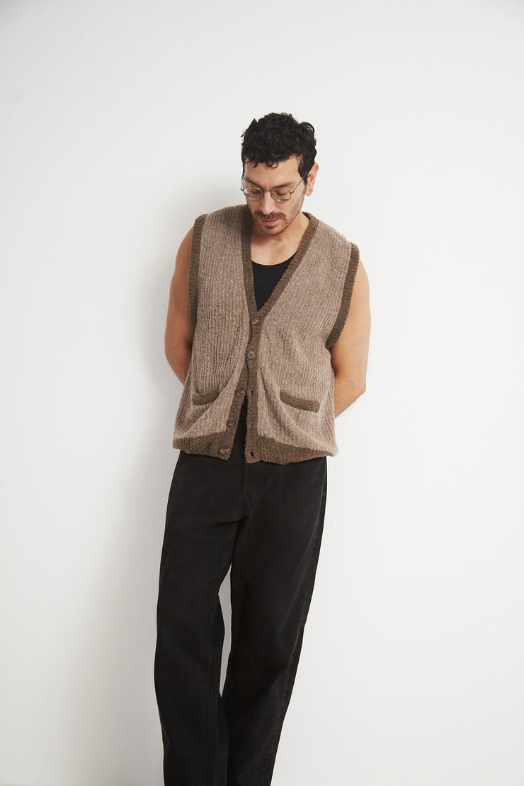 Armani Knit Vest - Desert Vintage