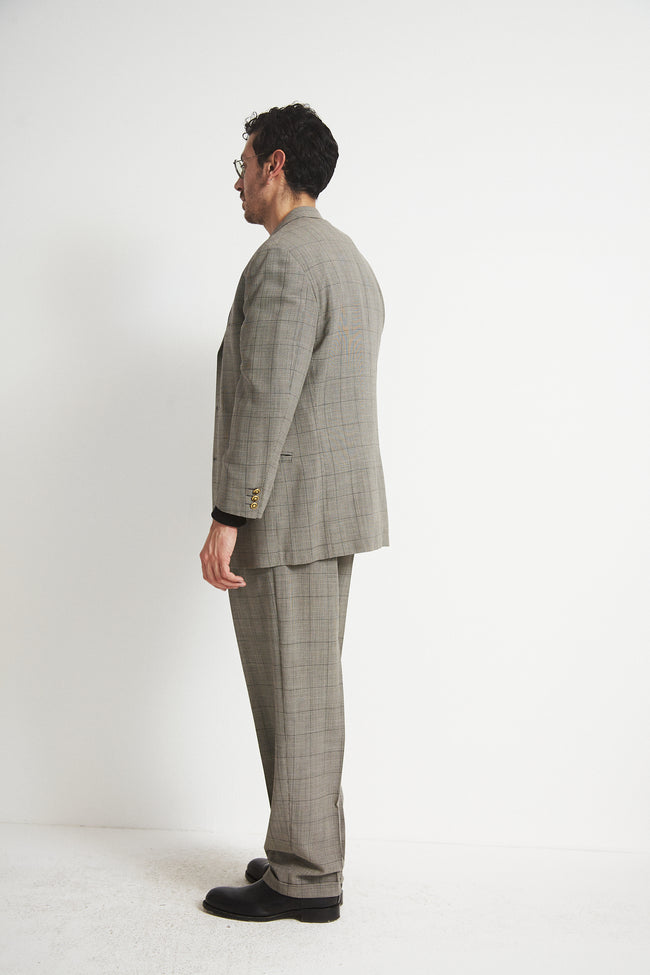 Versace Glen Plaid Suit - Desert Vintage