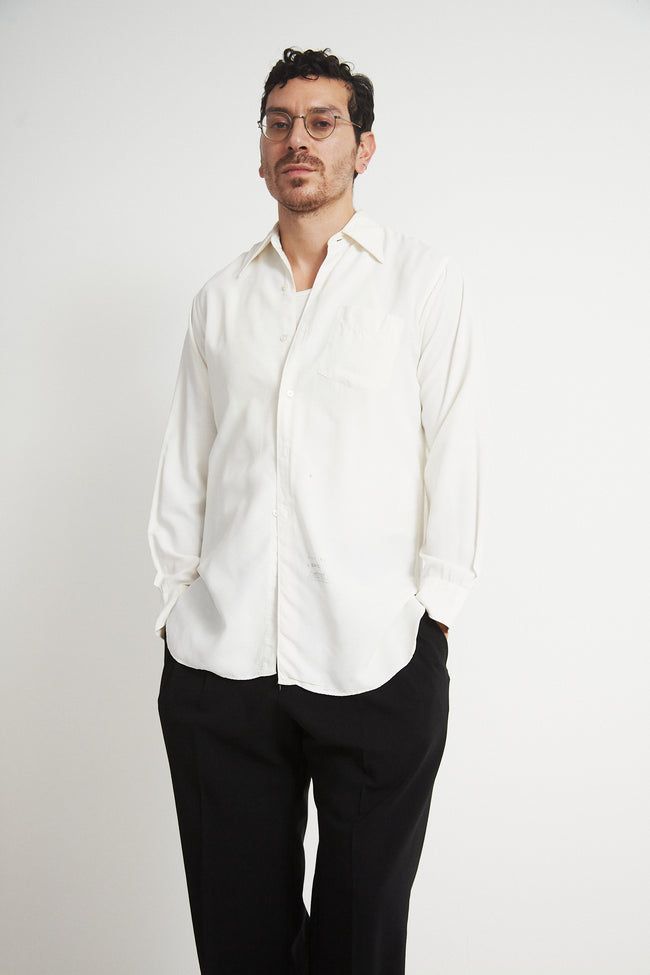 1950s White Dress Shirt - Desert Vintage