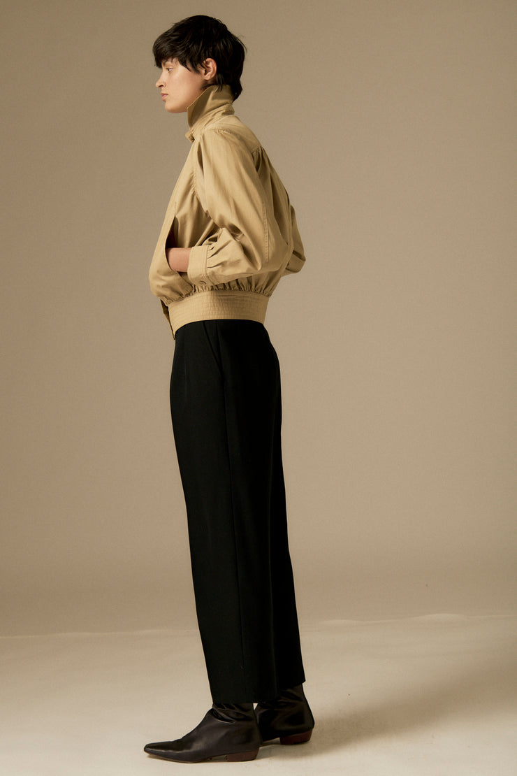 Ysl Cotton Khaki Blouson - Desert Vintage