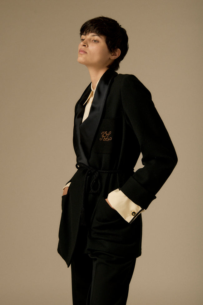 Ralph Lauren Black Tassel Jacket - Desert Vintage