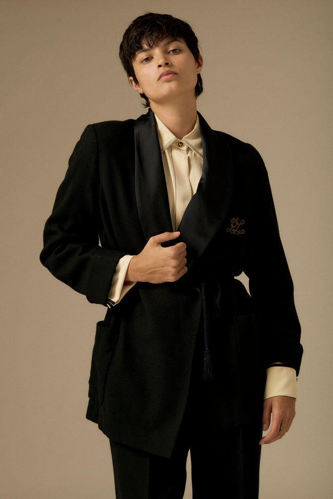 Ralph Lauren Black Tassel Jacket - Desert Vintage