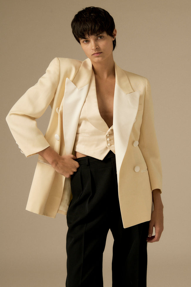Dior Smoking Jacket - Desert Vintage