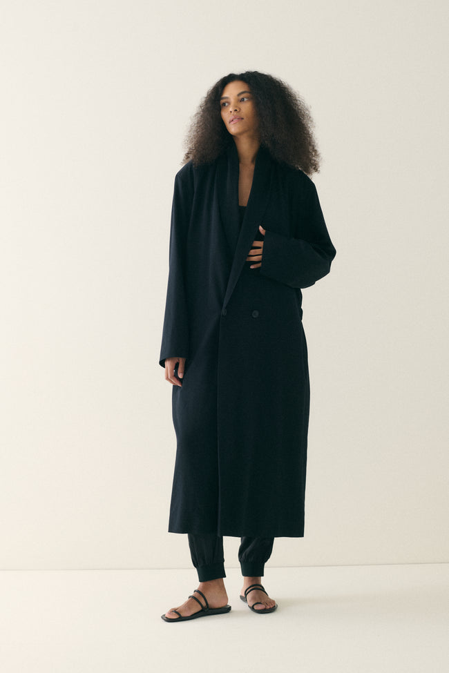 1990s Issey Miyake Wool Coat - Desert Vintage