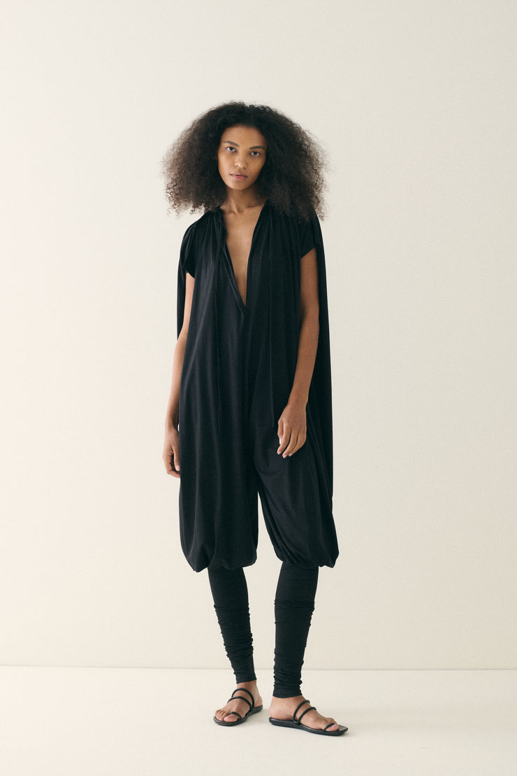 1980s Norma Kamali Jersey Jumpsuit - Desert Vintage