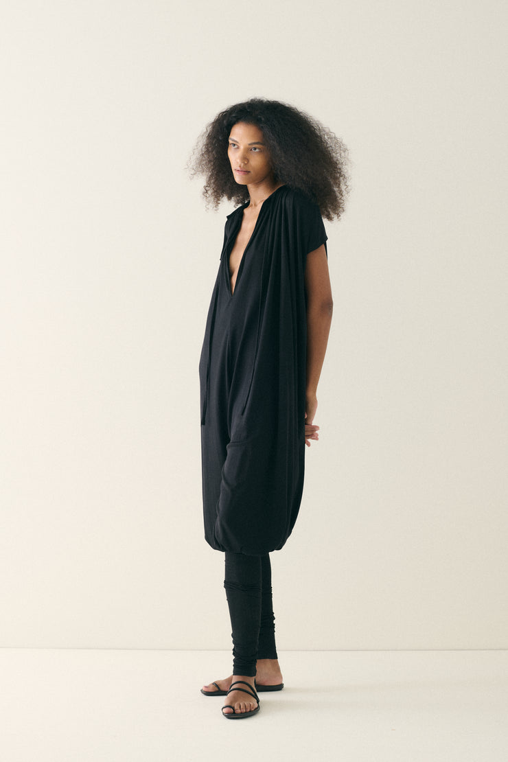 1980s Norma Kamali Jersey Jumpsuit - Desert Vintage