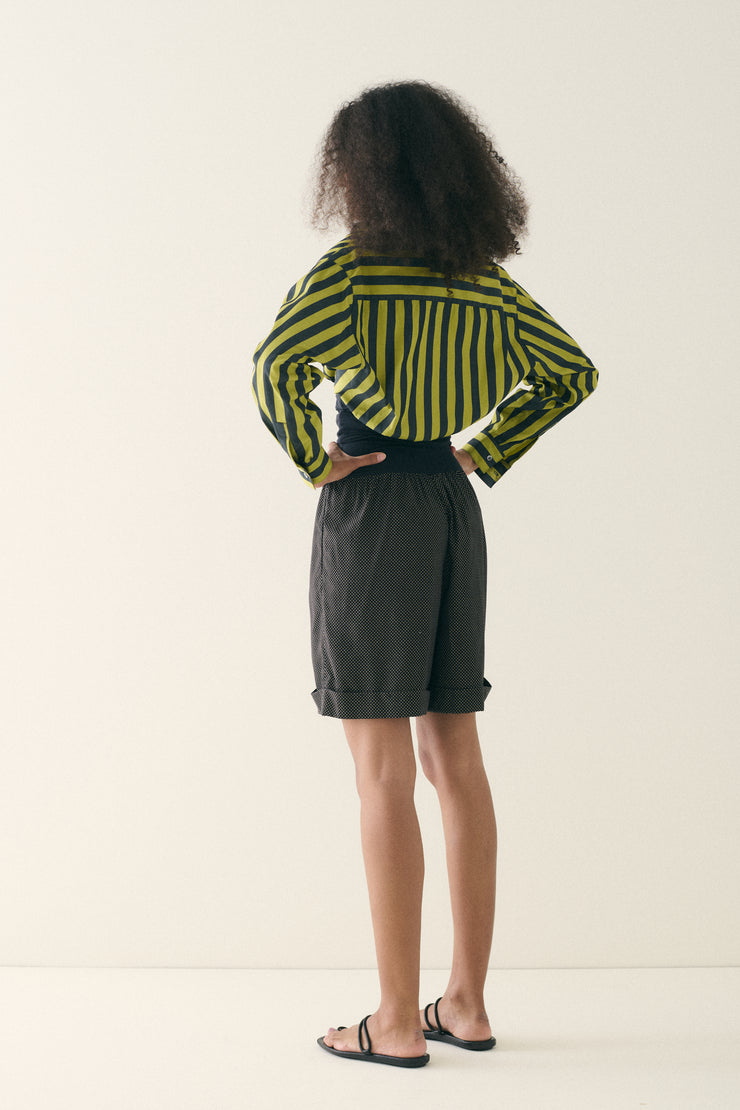 JPG Striped Jumpsuit - Desert Vintage