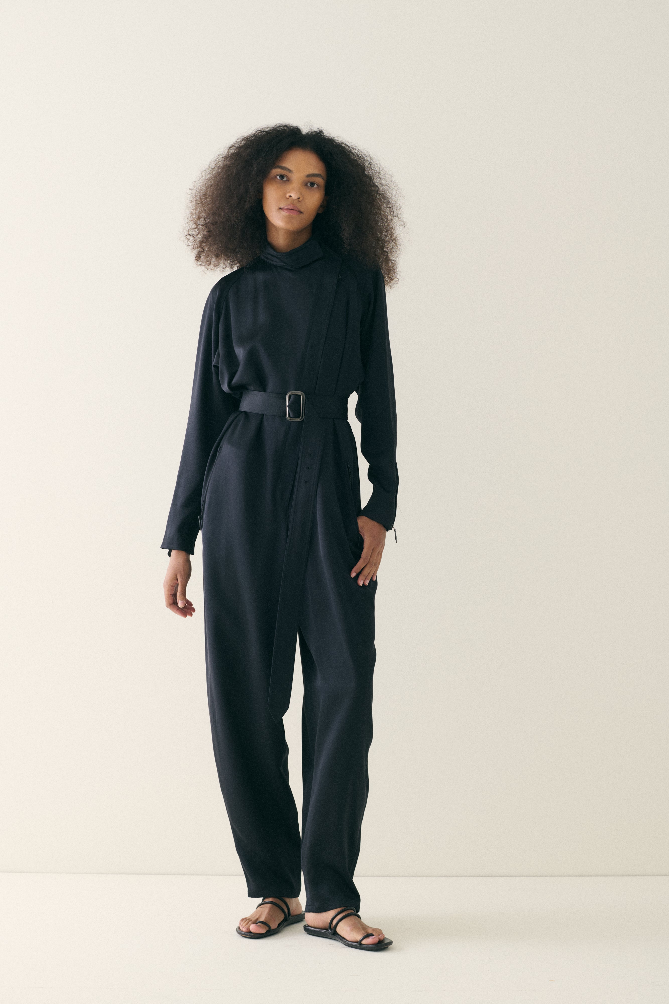 Gaultier era Hermès Silk Jumpsuit - Desert Vintage