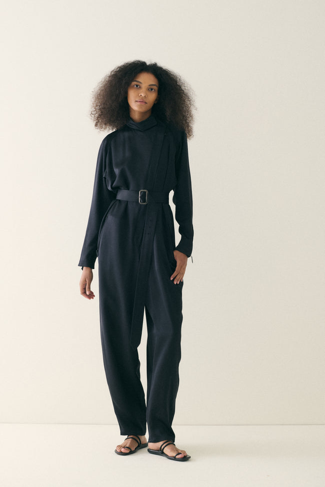 Gaultier era Hermès Silk Jumpsuit - Desert Vintage