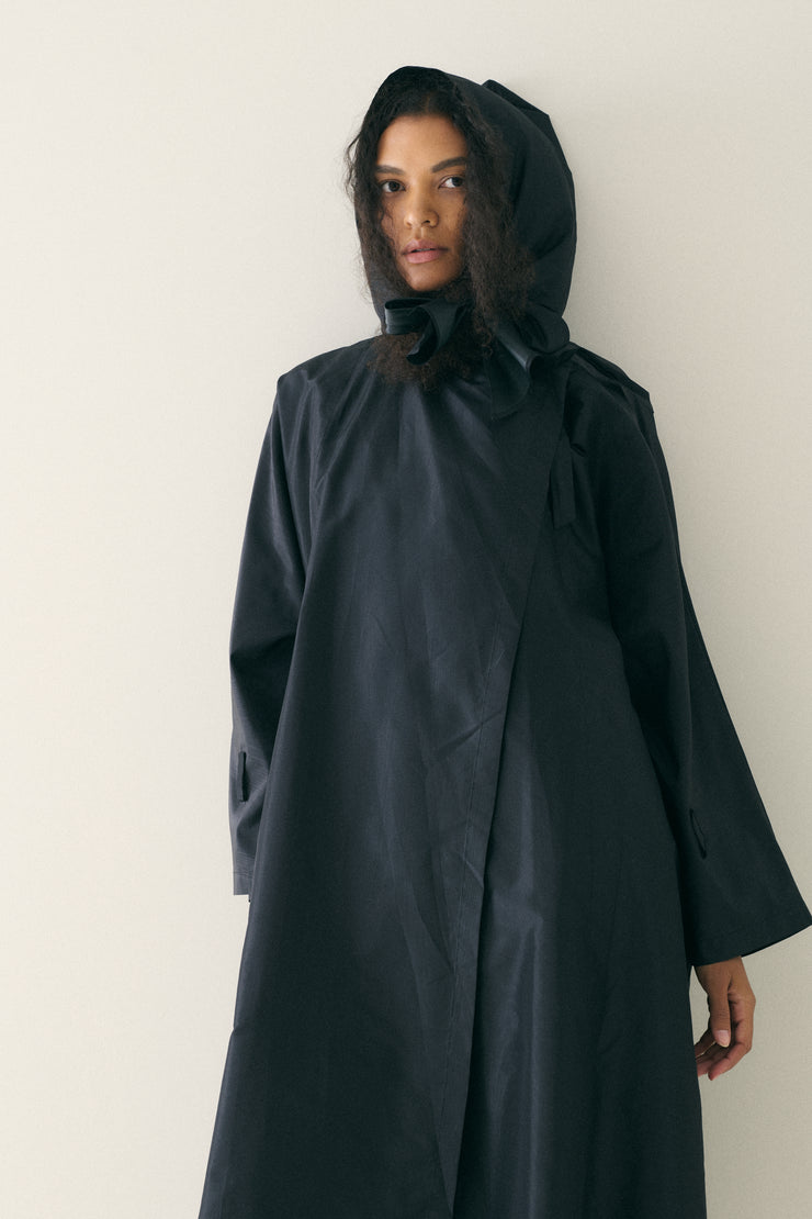 Vintage Hermès Moire Silk Duster - Desert Vintage