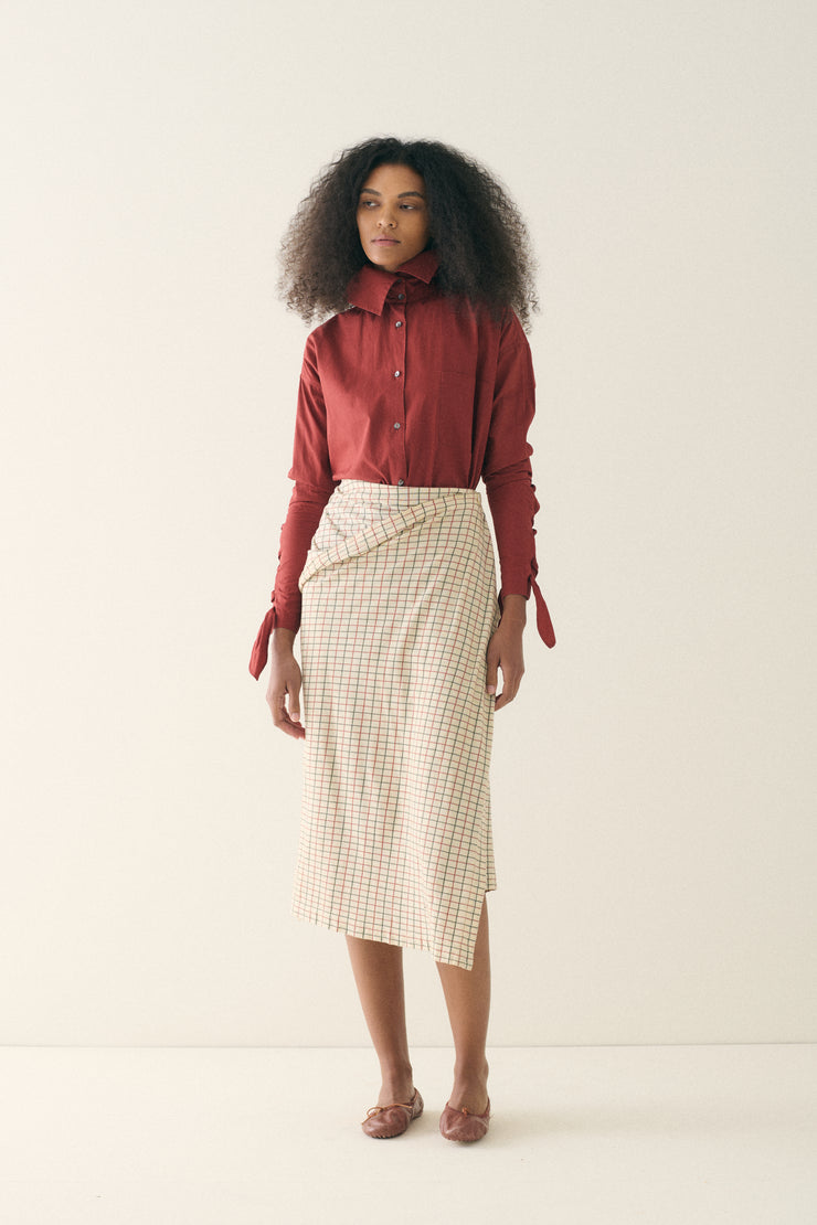 1990s Romeo Gigli Tie Blouse - Desert Vintage