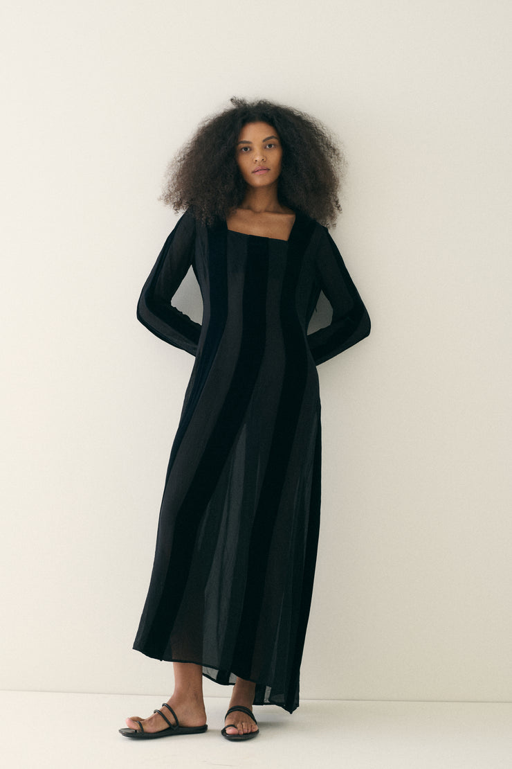 1990s Jil Sander Velvet Dress - Desert Vintage