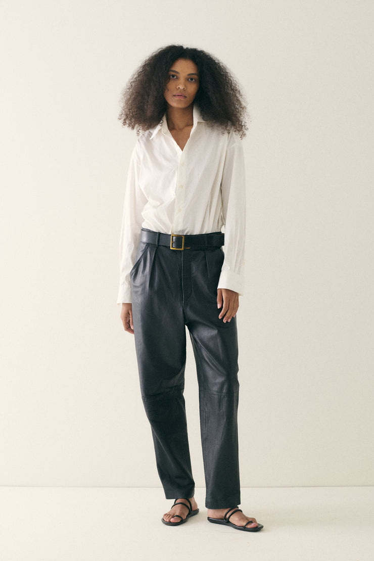 Jean Paul Gaultier Leather Trousers - Desert Vintage