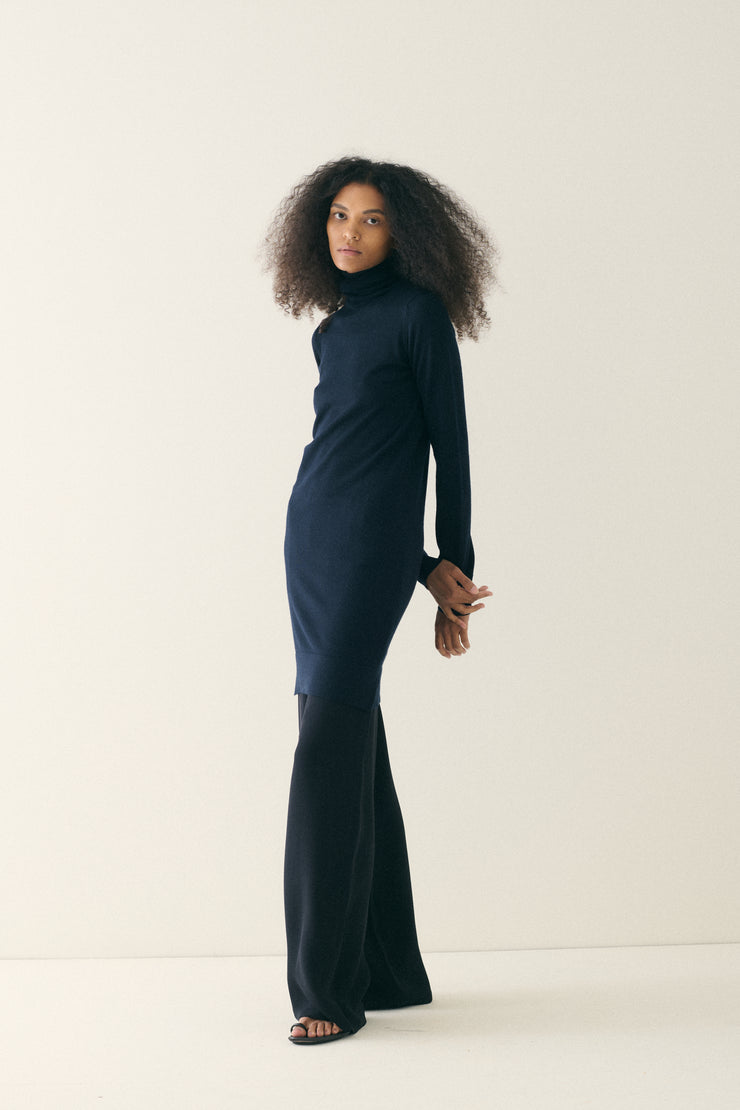 Hermès Black Cashmere Knit Tunic - Desert Vintage