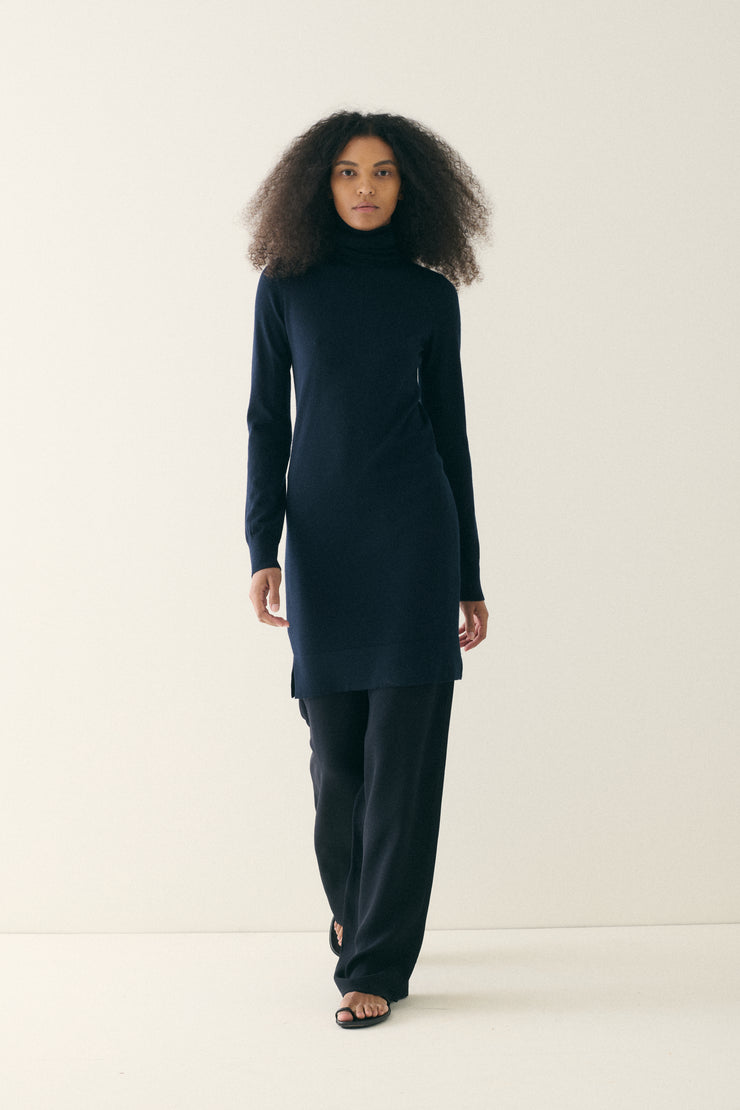 Hermès Black Cashmere Knit Tunic - Desert Vintage
