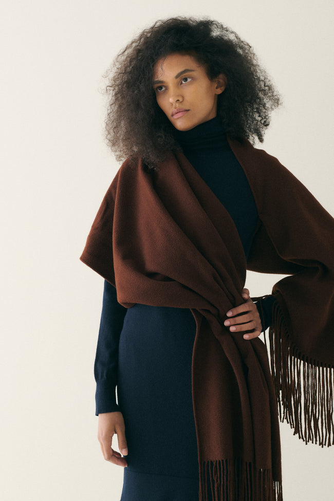 Hermès Wool Shawl - Desert Vintage