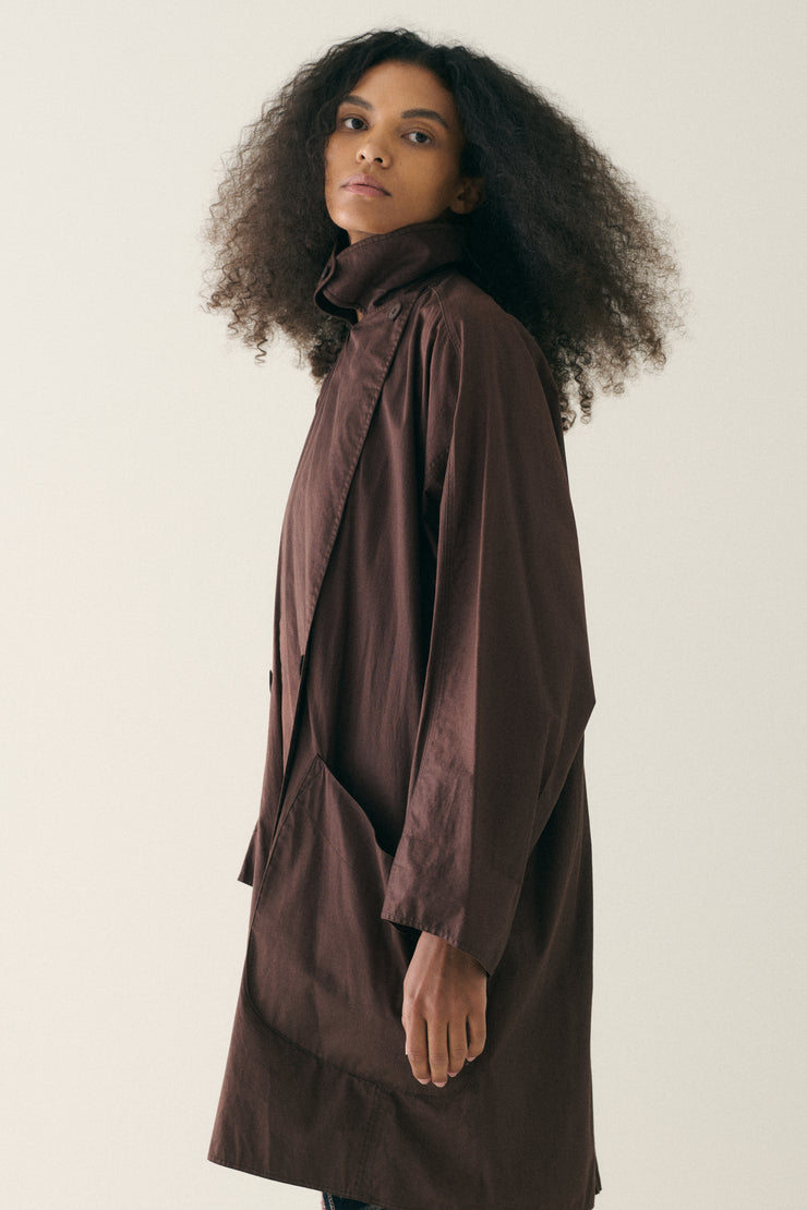 fw 1988 Alaïa Cotton Trench - Desert Vintage