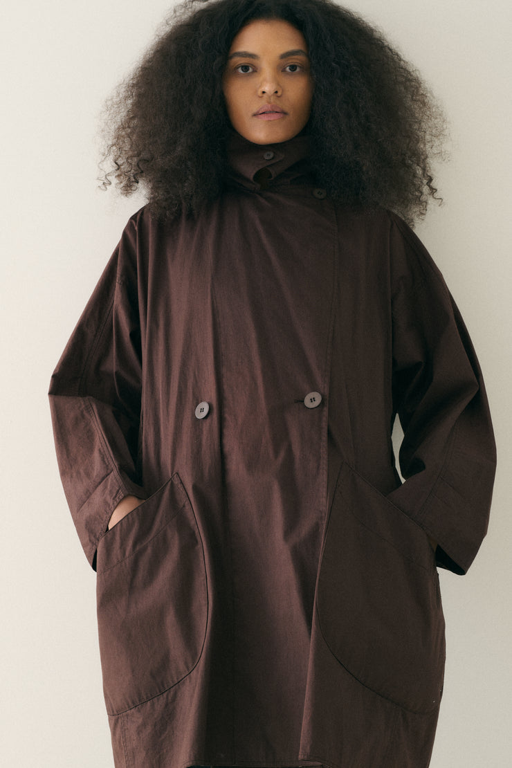fw 1988 Alaïa Cotton Trench - Desert Vintage