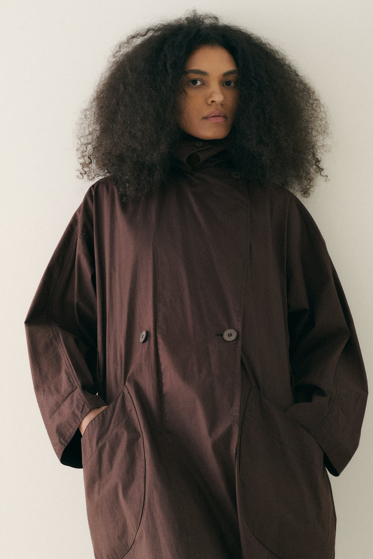 fw 1988 Alaïa Cotton Trench - Desert Vintage