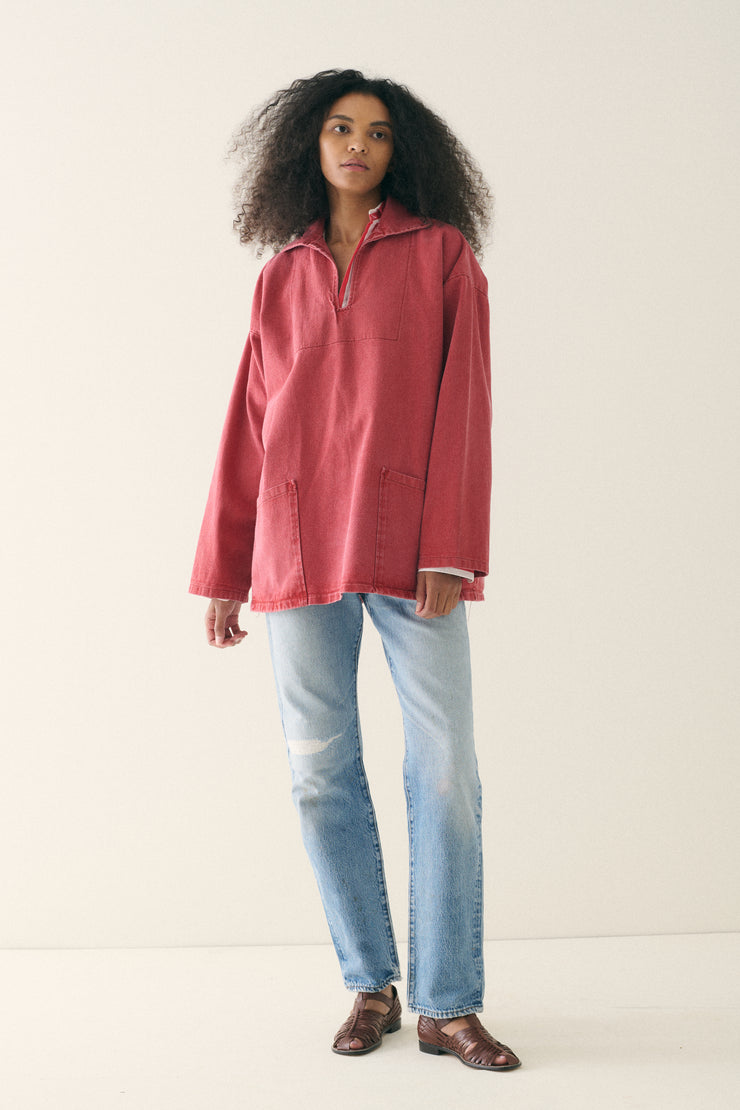 Chambray Cotton Pullover - Desert Vintage