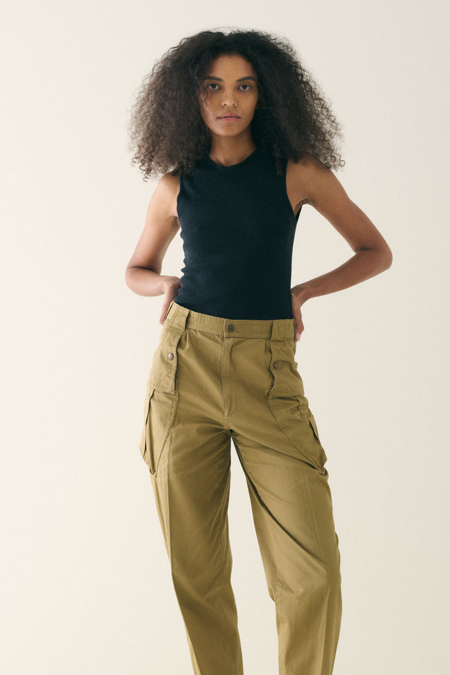 Yamamoto Kansai Cotton Trousers - Desert Vintage