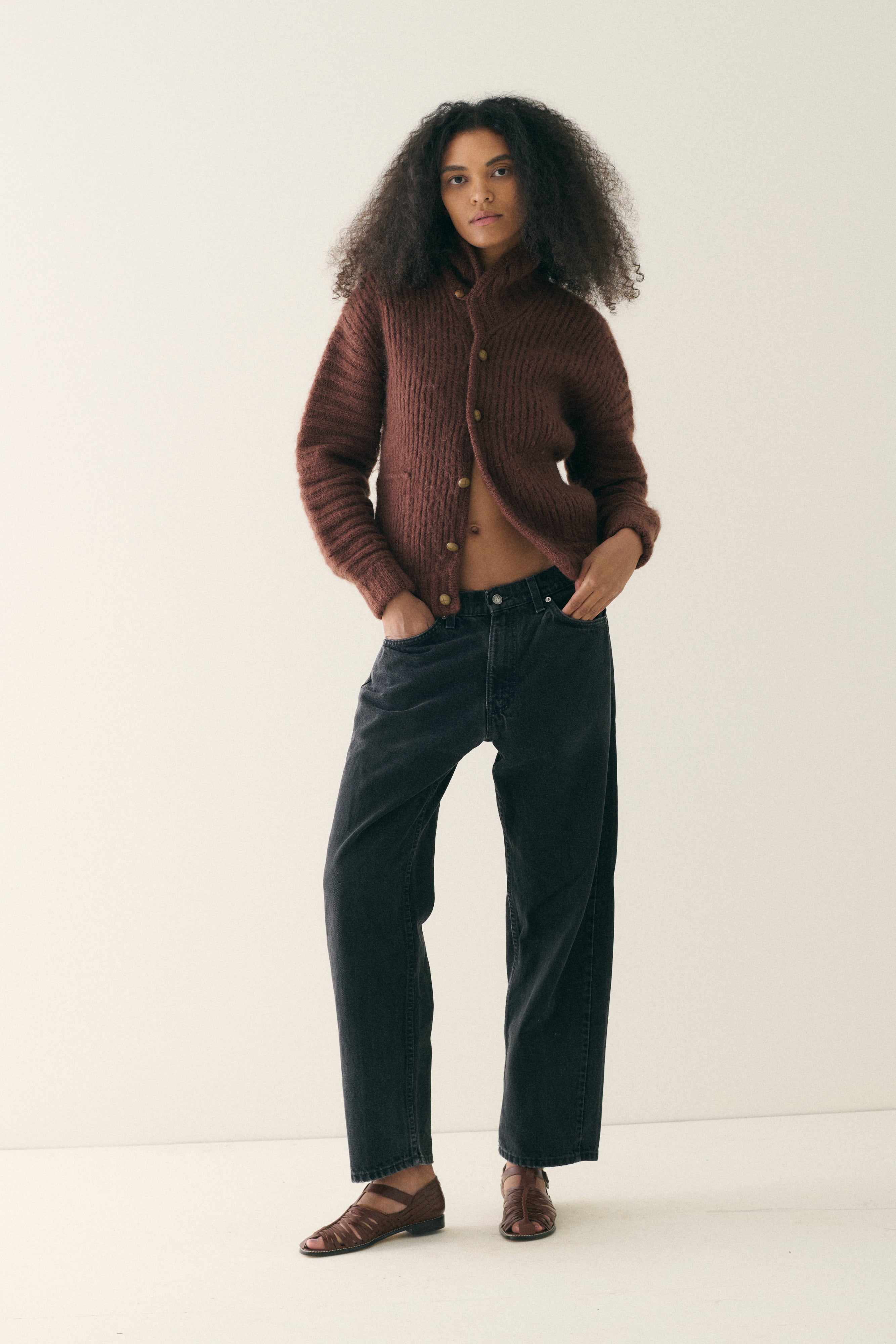 1970s Issey Miyake Wool Caridgan - Desert Vintage