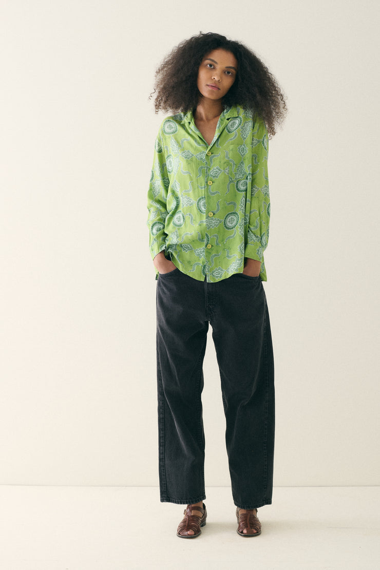 1990s Yohji Yamamoto Printed Button Down - Desert Vintage